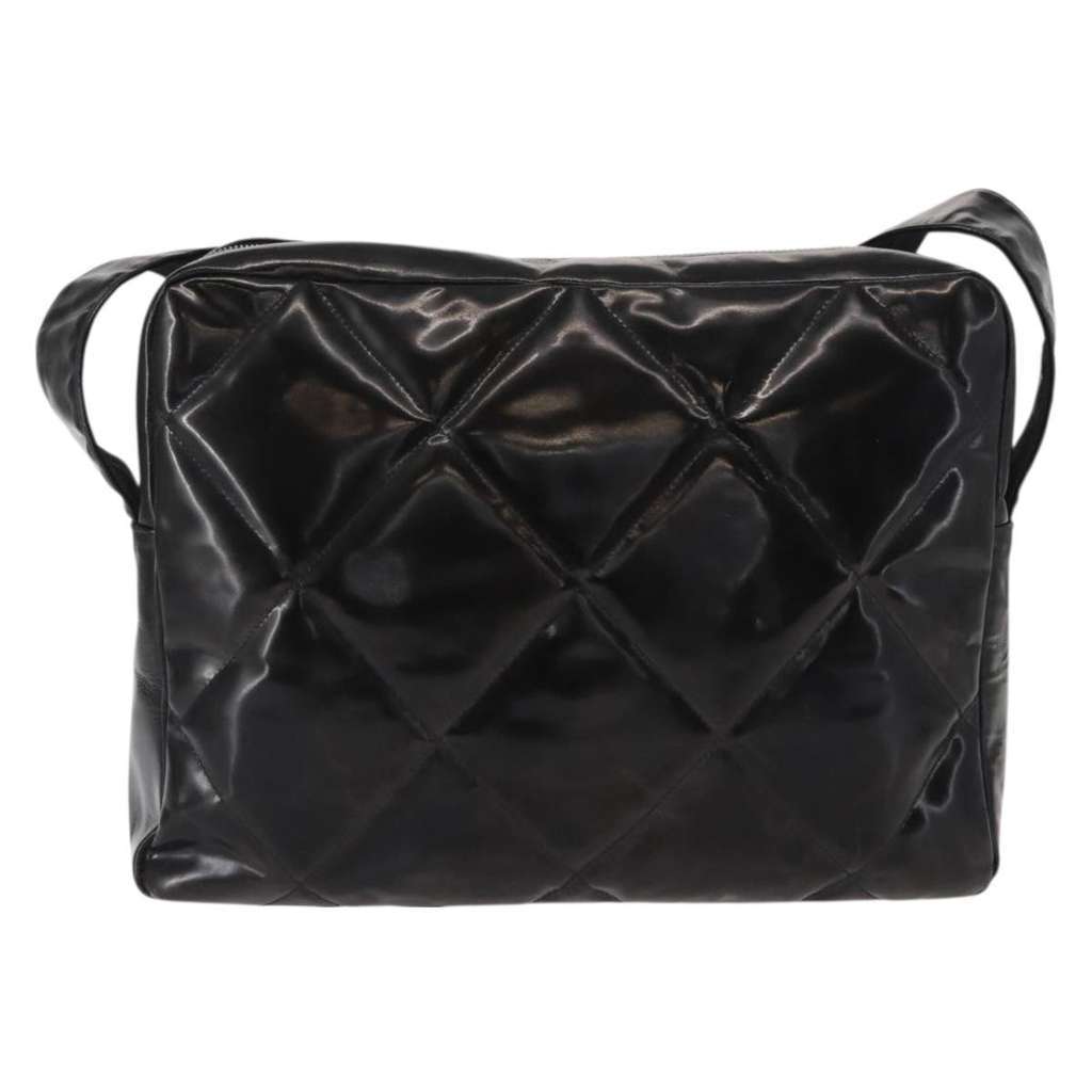 Chanel Vintage Shoulder Bag Black Fair condition - Back View