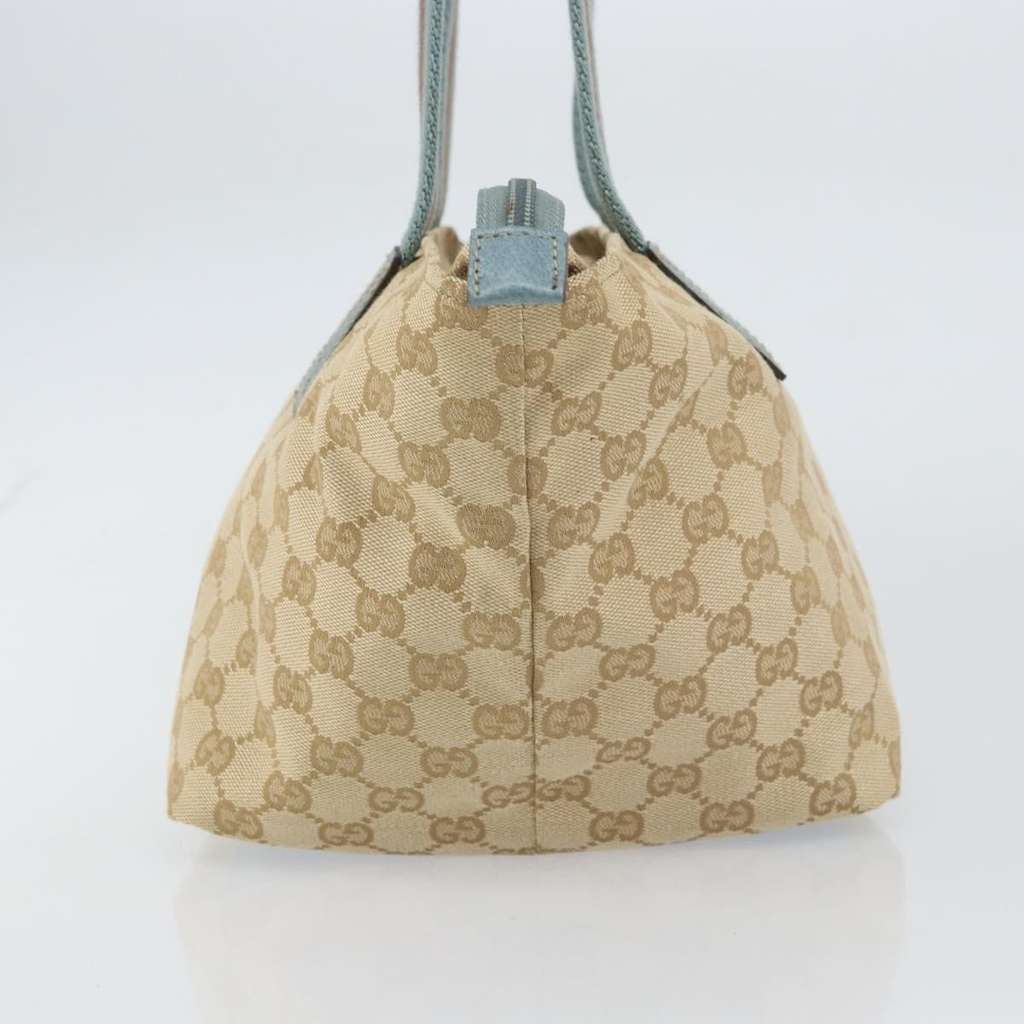 Gucci Web Zip Tote Beige Canvas Good condition - Inside View
