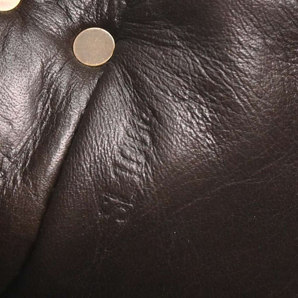 Louis Vuitton Trompe L'Oeil Pochette Brown Velvet Good condition - Box View