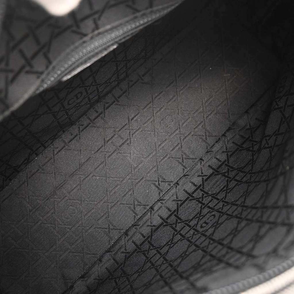 Christian Dior Vintage Lady Dior Bag Black Canvas Good condition - Inside View