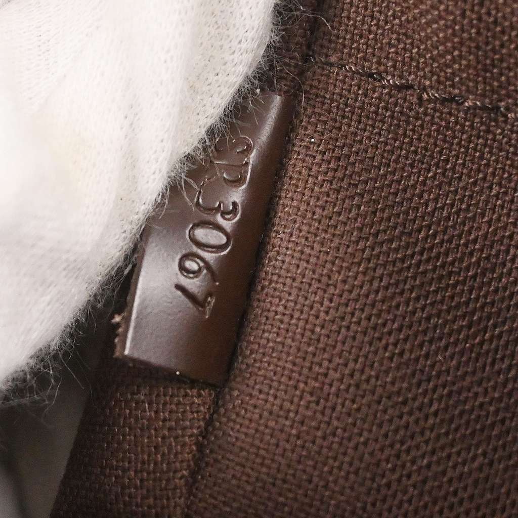 Louis Vuitton Naviglio Handbag Brown Canvas Good condition - Box View