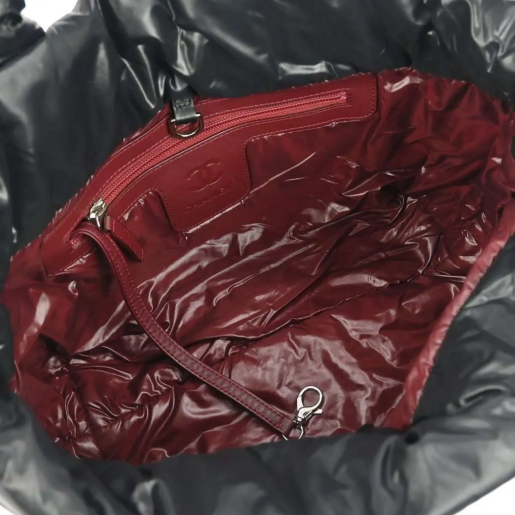 Chanel Coco Cocoon Reversible Tote Black Good - Inside View