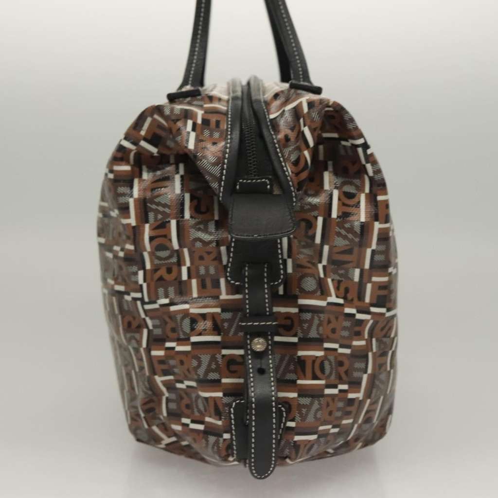 Salvatore Ferragamo Vintage Handbag Brown Canvas Good condition - Inside View