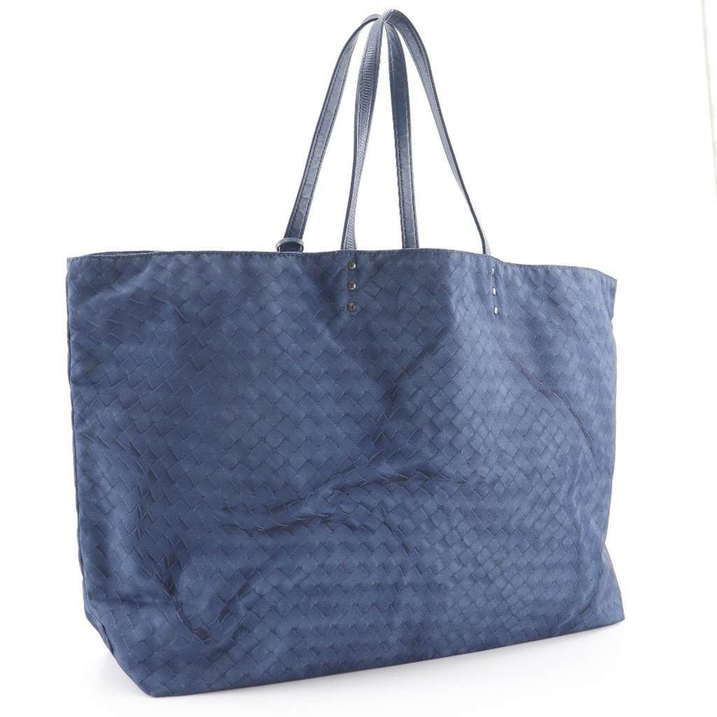 Bottega Veneta Intrecciolusion Tote Navy Good condition - Back View