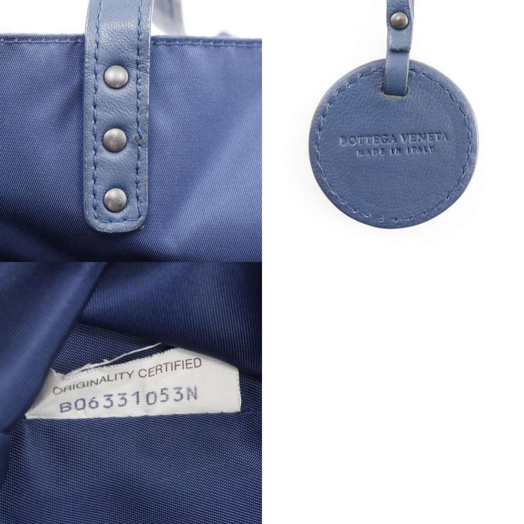 Bottega Veneta Intrecciolusion Tote Navy Good condition - Model View