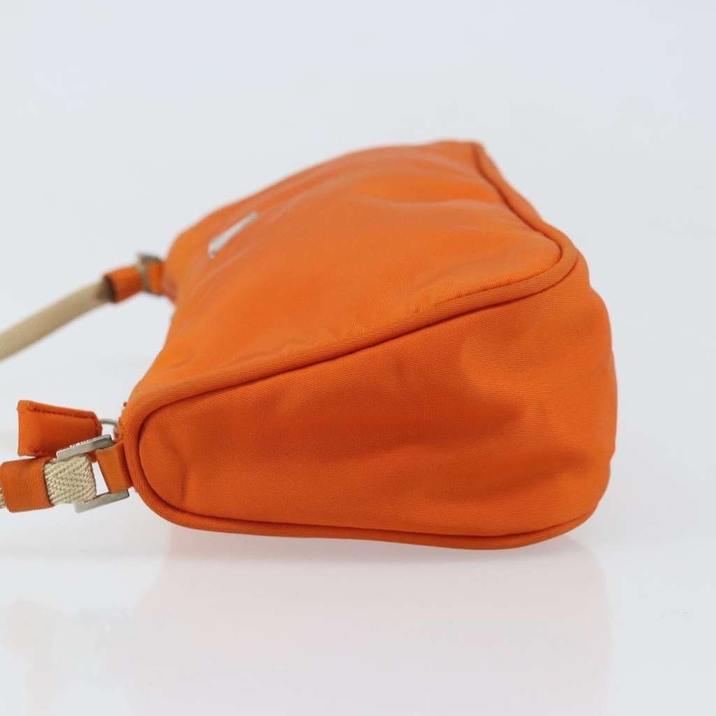 Prada Pochette Shoulder Bag Orange Good condition - Model View