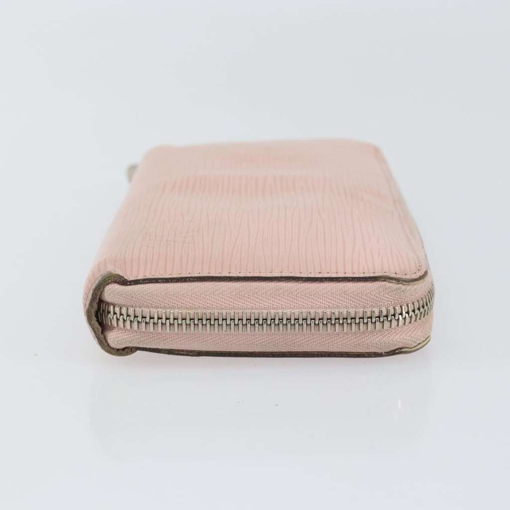 Louis Vuitton Zippy Wallet NM Pink Leather Good condition - Inside View