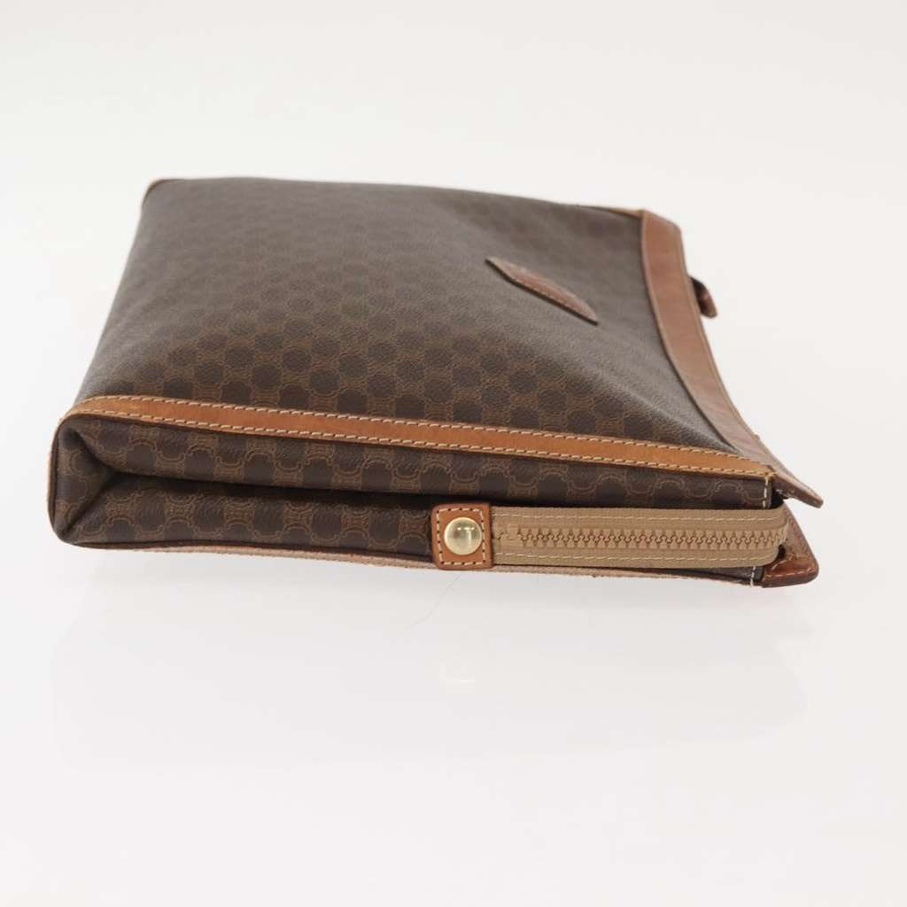 Celine Macadam Pochette Brown Canvas Good condition - Inside View