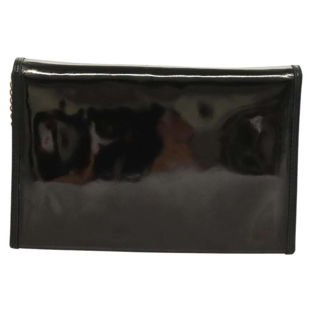 Chanel CC Envelope Flap Crossbody Black Good condition - Back View