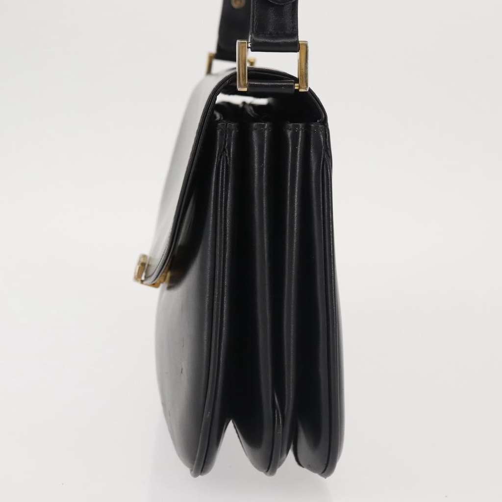 Bally Vintage Shoulder Bag Black Leather Good condition - Inside View