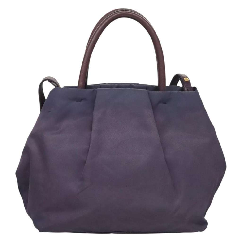 Prada Bow Tote Purple Good condition - Back View