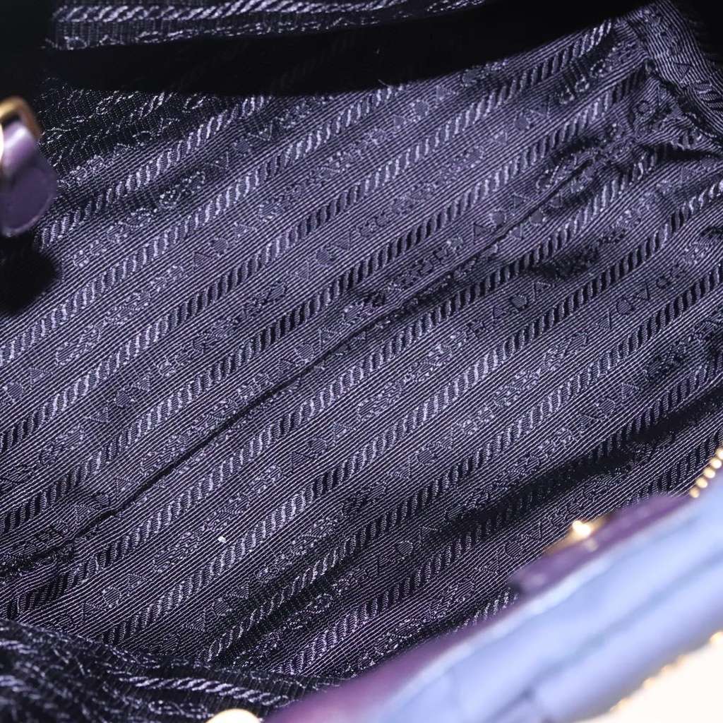 Prada Bow Tote Purple Good condition - Box View