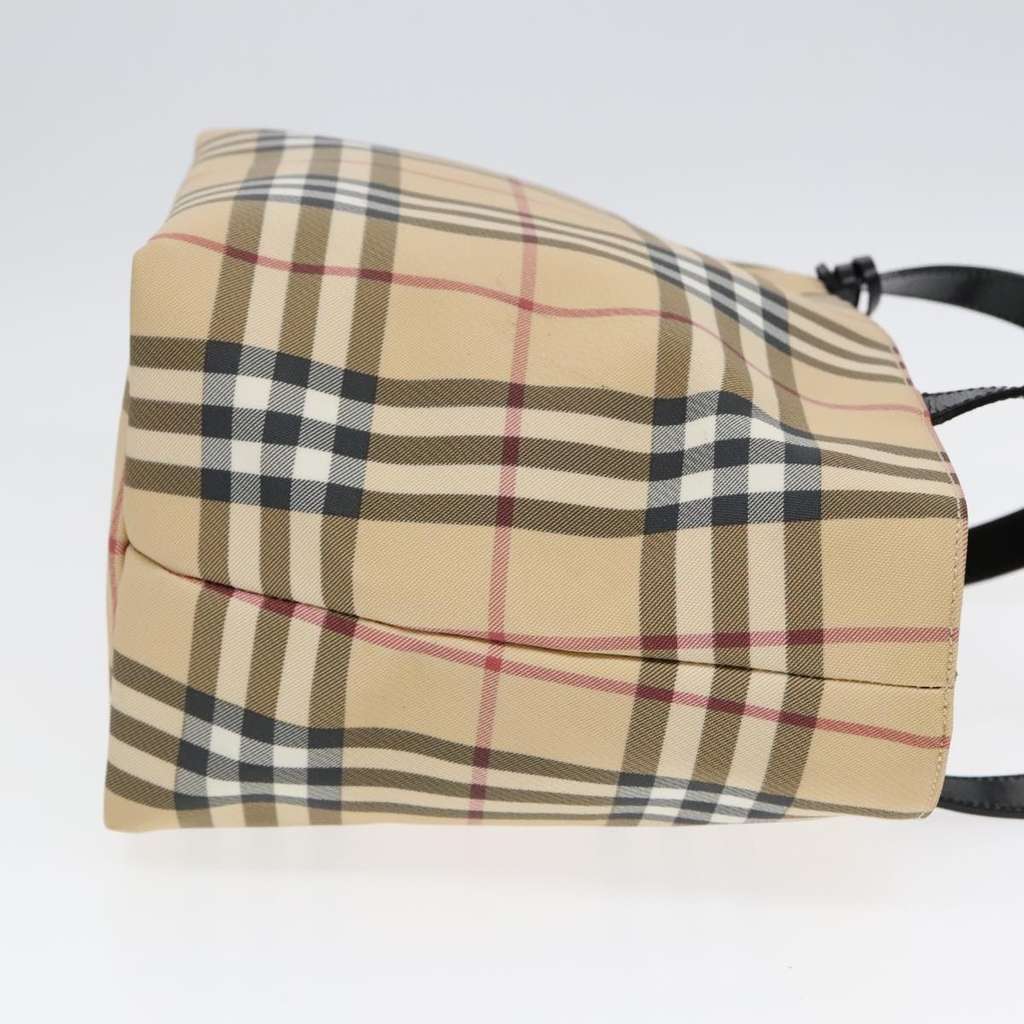 Burberry Nova Check Tote Beige Canvas Good condition - Inside View