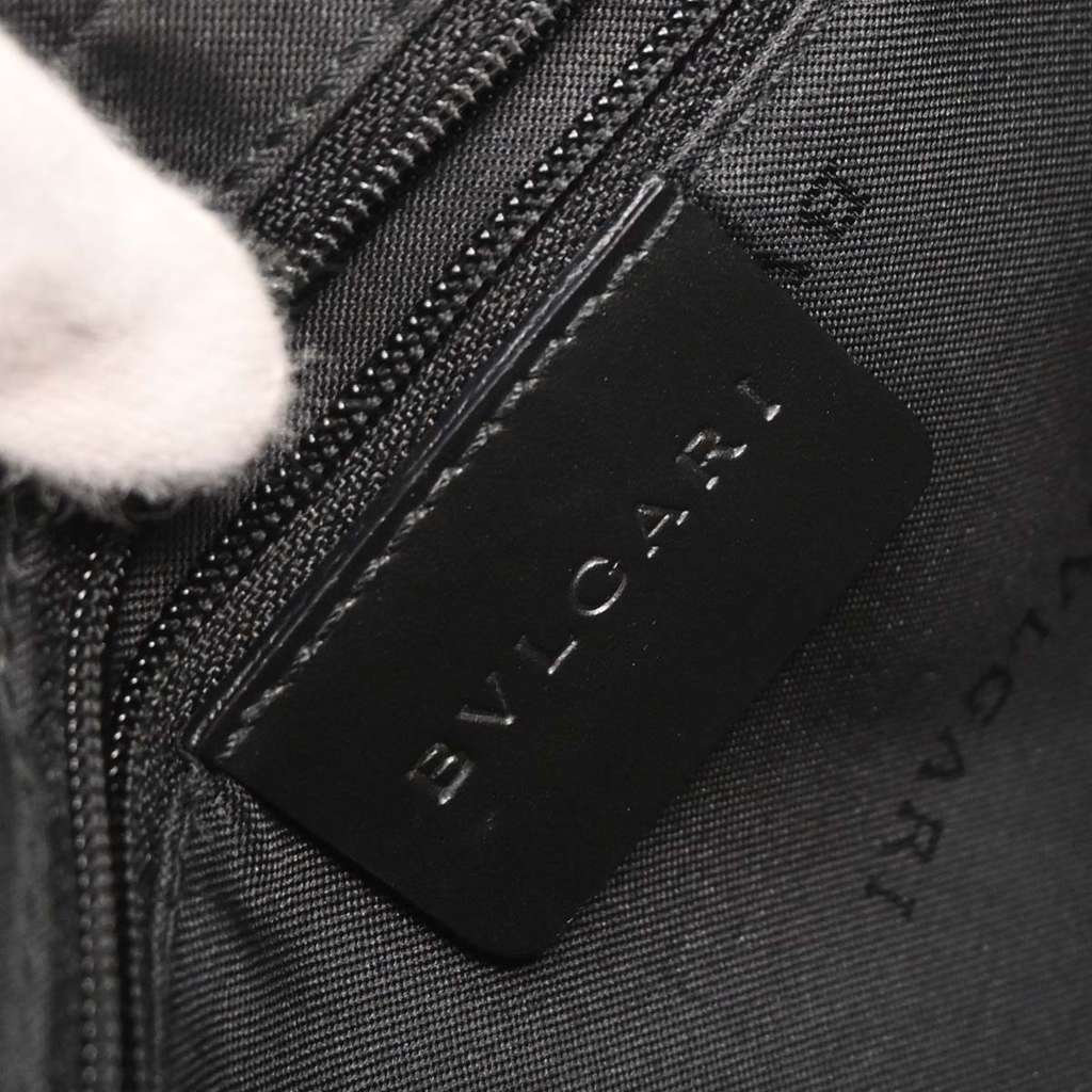 Bvlgari B.Zero1 Logomania Bag Black Canvas Good condition - Model View