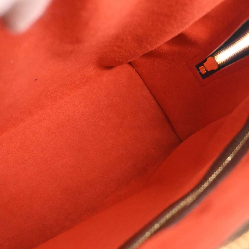 Louis Vuitton Triana Bag Brown Canvas Good condition - Inside View