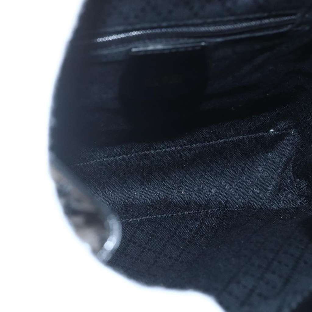 Gucci Vintage Bamboo Backpack Black Good condition - Box View