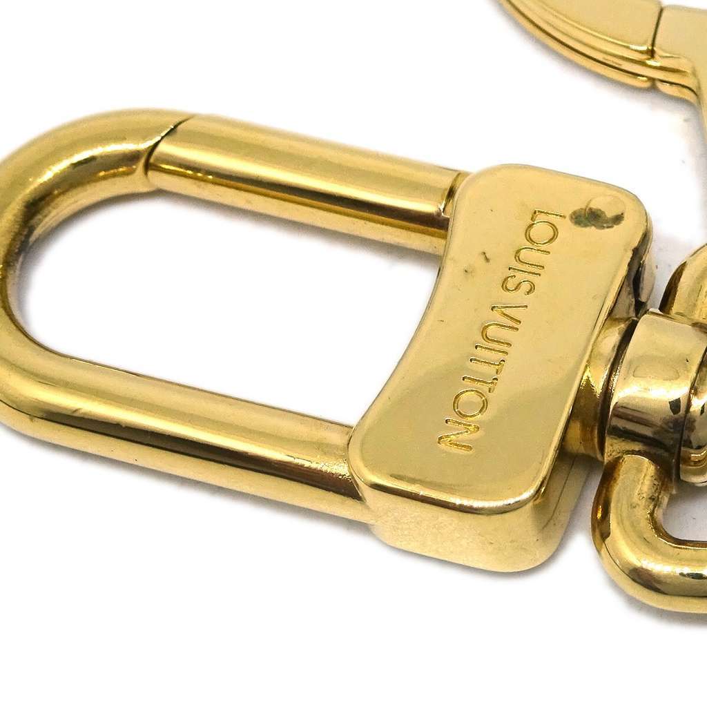Louis Vuitton Bolt Pochette Extender Keychain Gold Good condition - Back View