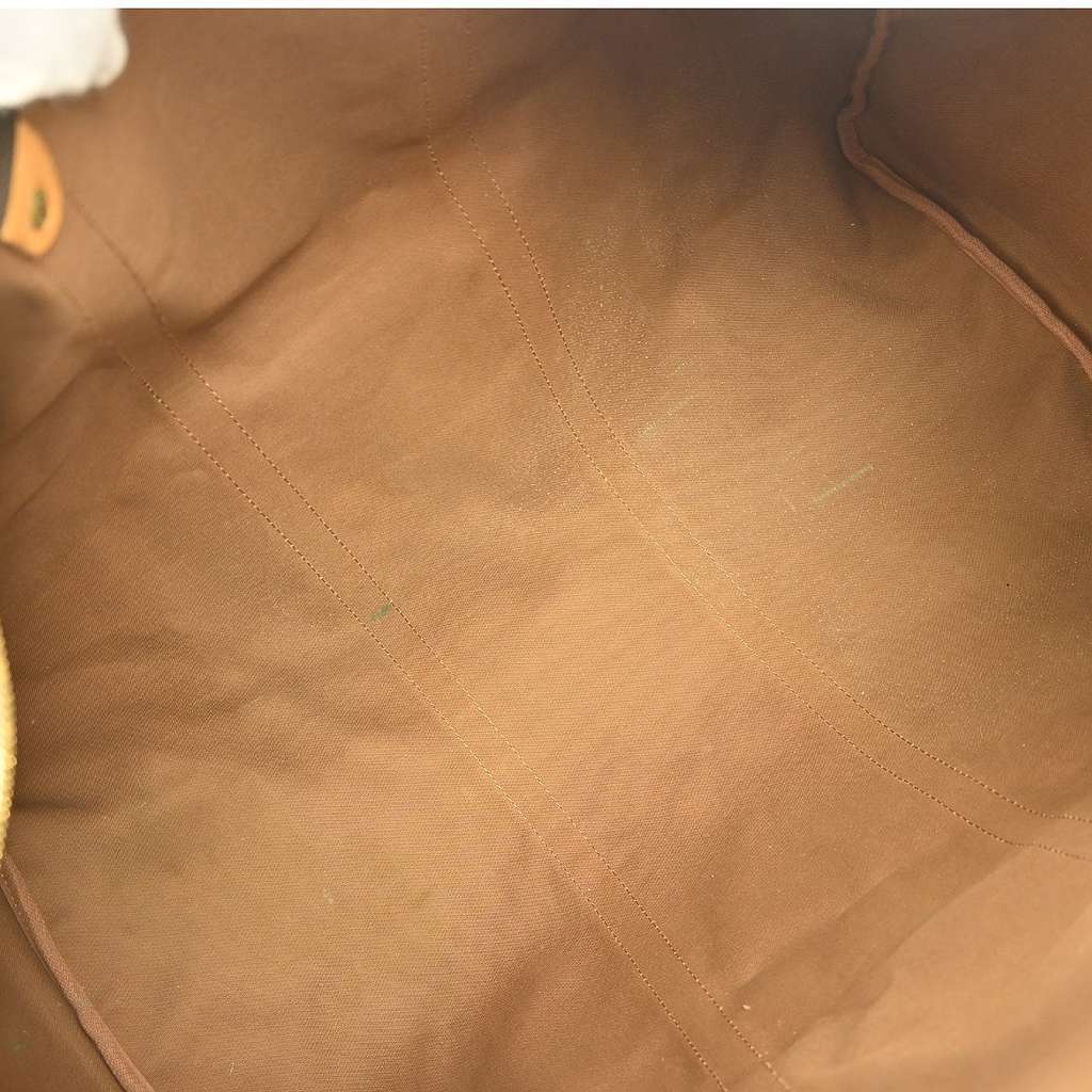 Louis Vuitton Keepall Bag Brown Canvas Fair condition - Inside View