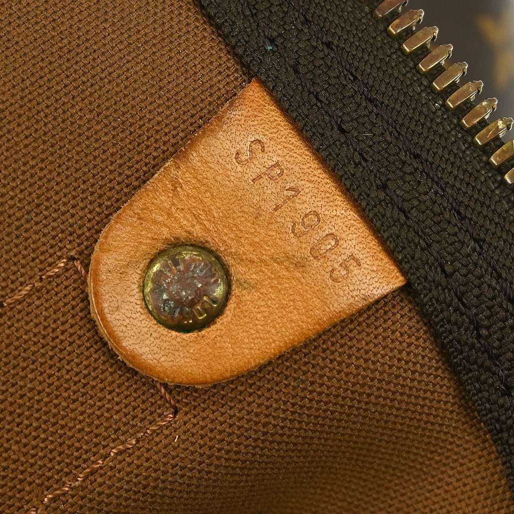 Louis Vuitton Keepall Bag Brown Canvas Fair condition - Model View