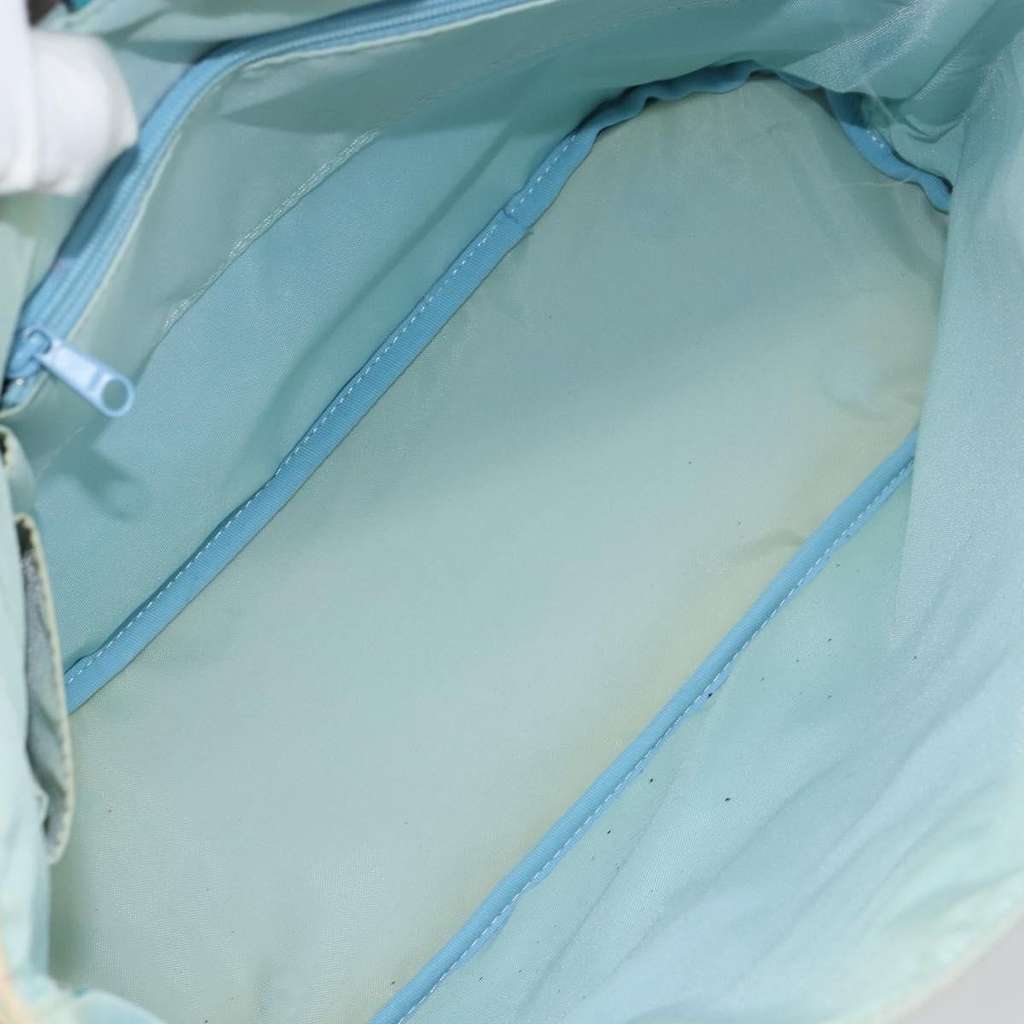 Burberry Vintage tote bag Blue Canvas Good condition - Box View