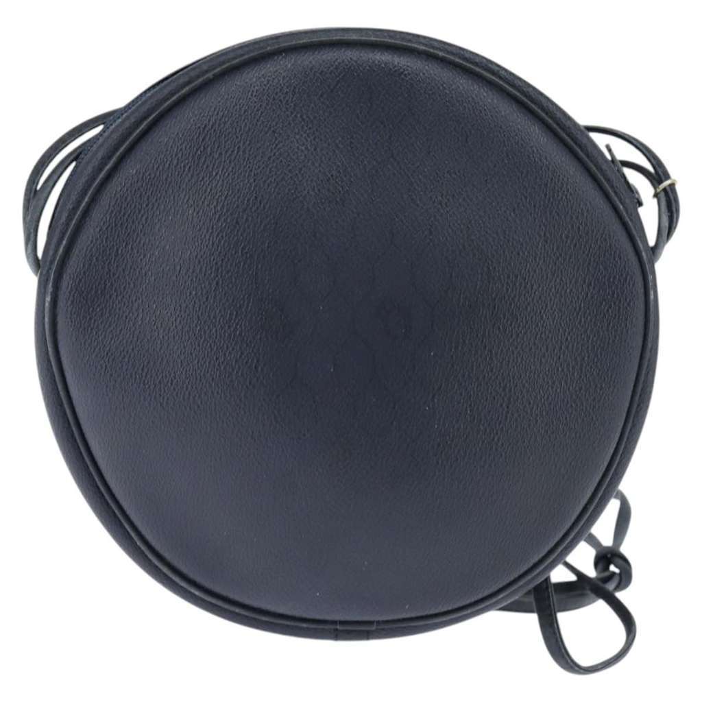 Christian Dior Vintage Honeycomb Shoulder Bag Navy Good condition - Back View