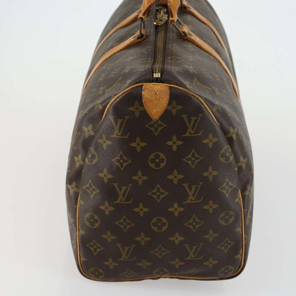 Louis Vuitton Keepall Bag Brown Canvas Fair condition - Inside View