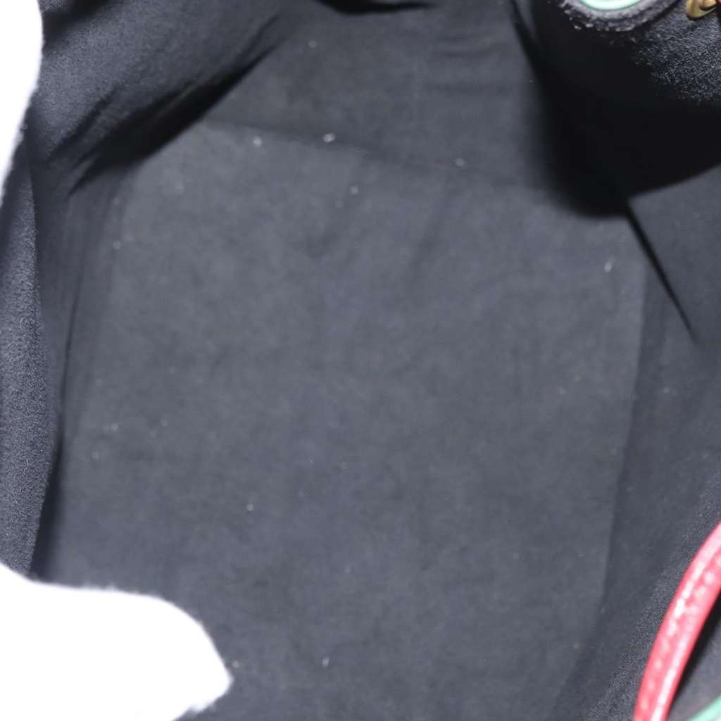 Louis Vuitton Bicolor Petit Noe Handbag Green Leather Fair condition - Box View