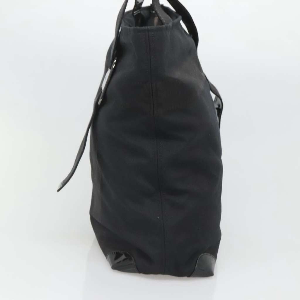 Salvatore Ferragamo Vala tote Black Canvas Good condition - Model View