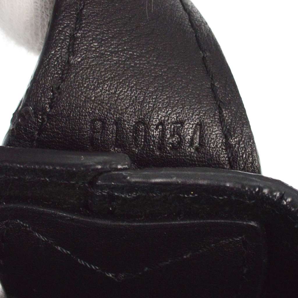 Louis Vuitton NN14 Idole Bucket Bag Black Leather Good condition - Model View