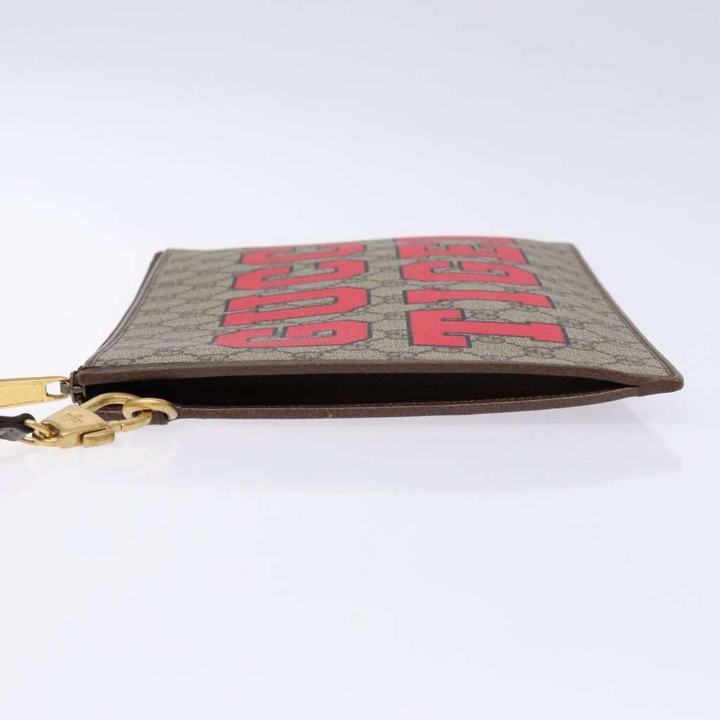 Gucci Vintage Web Sherry Line Handbag Beige Good condition - Model View