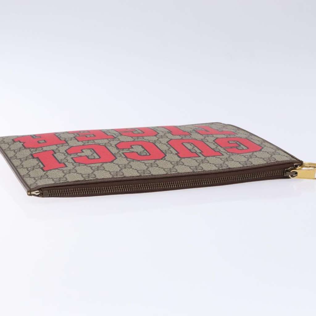 Gucci Vintage Web Sherry Line Handbag Beige Good condition - Box View