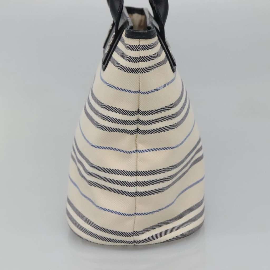 Burberry Vintage Handbag Beige Canvas Good condition - Model View