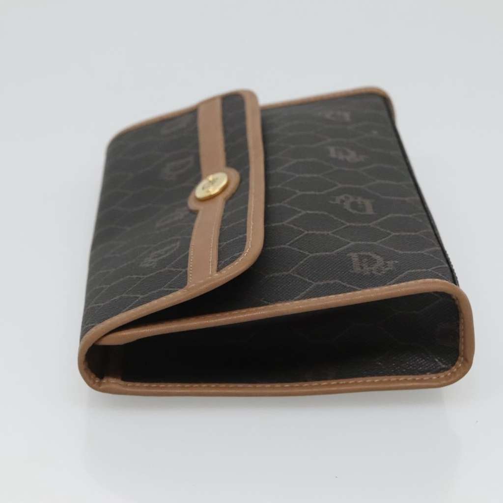 Christian Dior Vintage Honeycomb chain Black Good condition - Model View