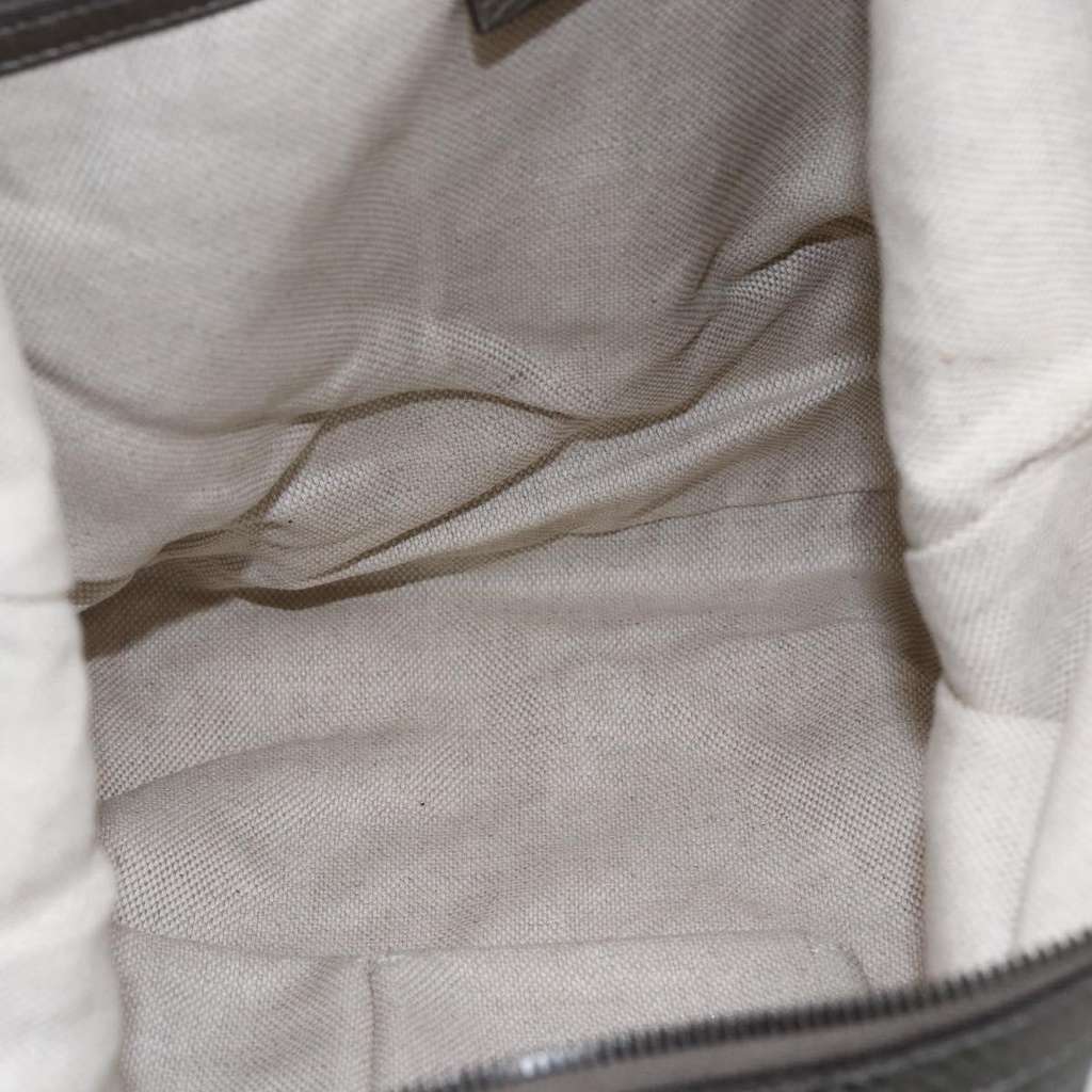 Gucci Soho Chain Hobo Silver Leather Good condition - Box View