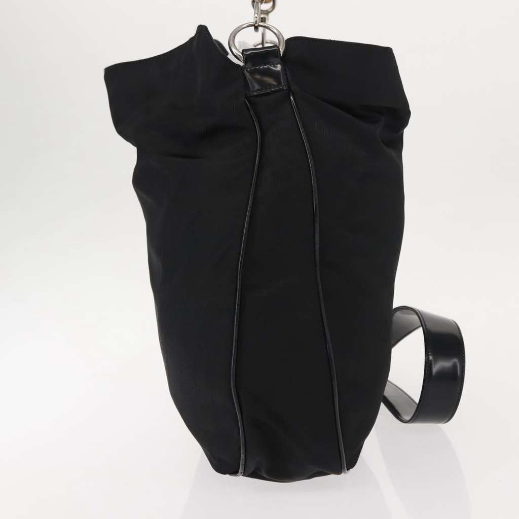 Gucci Vintage Bamboo Handle Bag Black Good condition - Model View