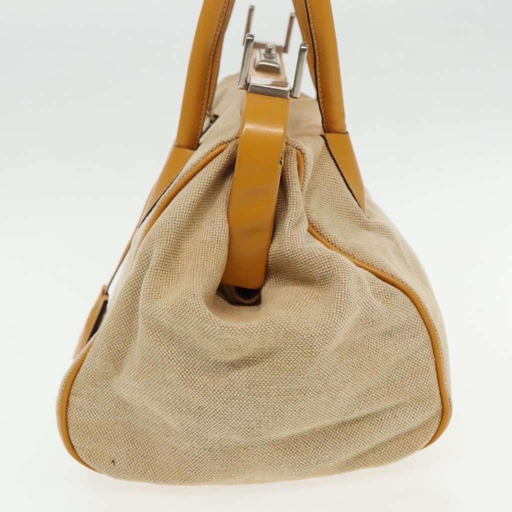 Prada Madras Cerniera Doctor Bag Beige Canvas Good condition - Inside View
