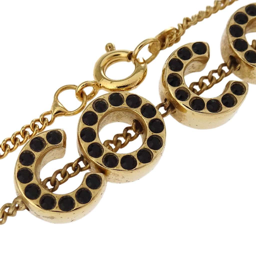 Chanel CC Charm Bracelet Gold Good condition - Back View