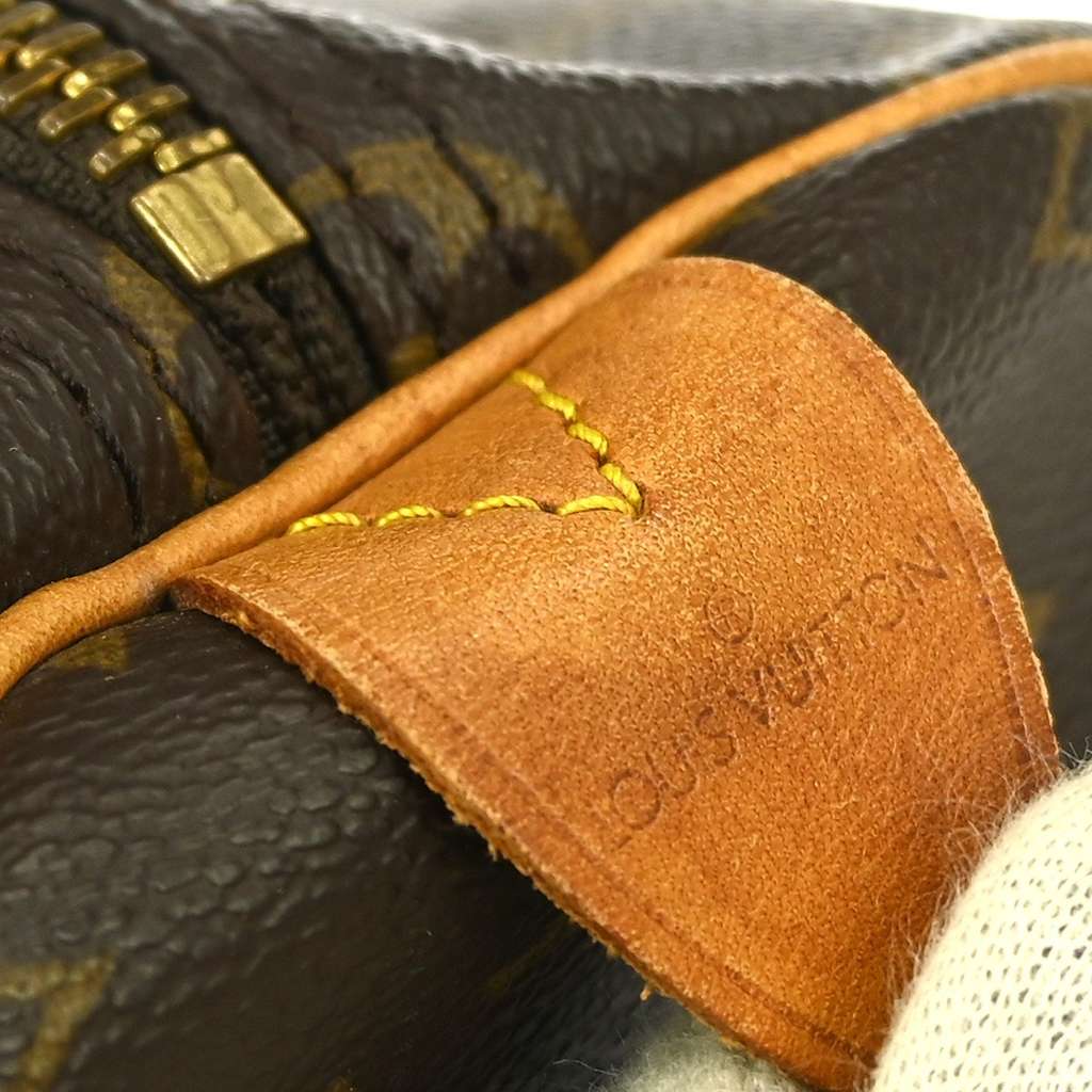 Louis Vuitton Keepall Bag Brown Canvas Good condition - Model View