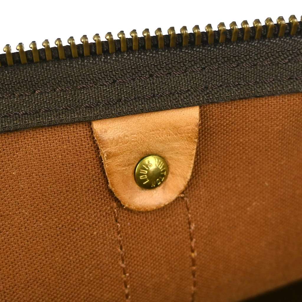 Louis Vuitton Keepall Bag Brown Canvas Good condition - Box View