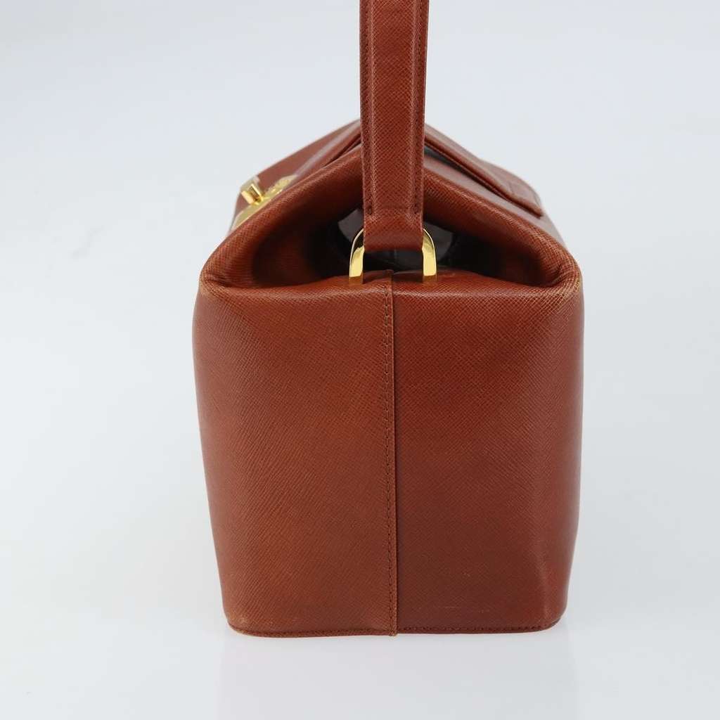 Givenchy Vintage Handbag Brown Leather Fair condition - Model View