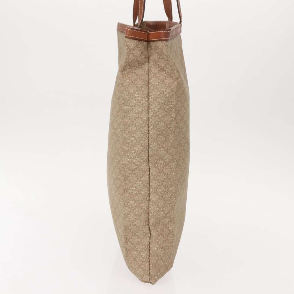 Celine Vintage Macadam Tote bag Beige Canvas Good condition - Model View