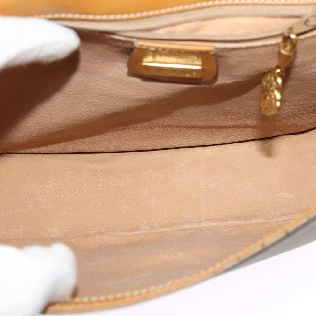 Gucci Micro GG supreme shoulder bag Beige Canvas Good condition - Box View