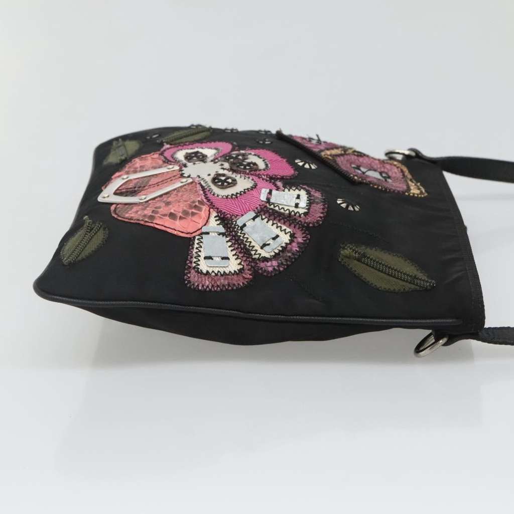 Prada Flat Crossbody Bag Black Good condition - Inside View