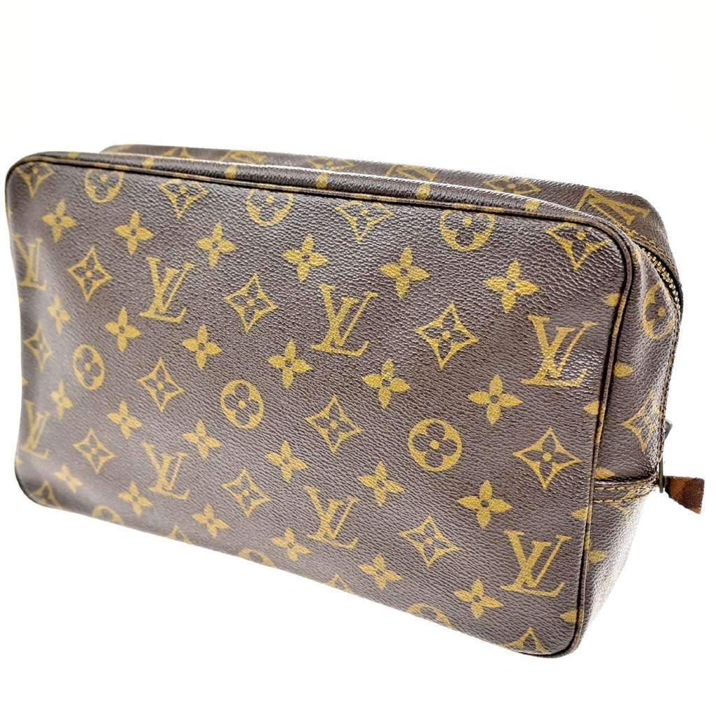 Louis Vuitton Trousse Toilette Brown Canvas Good condition - Back View