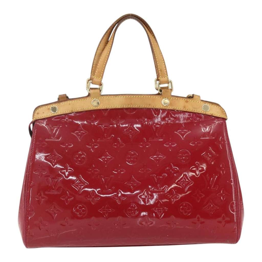 Louis Vuitton Brea Handbag Red Fair condition - Back View