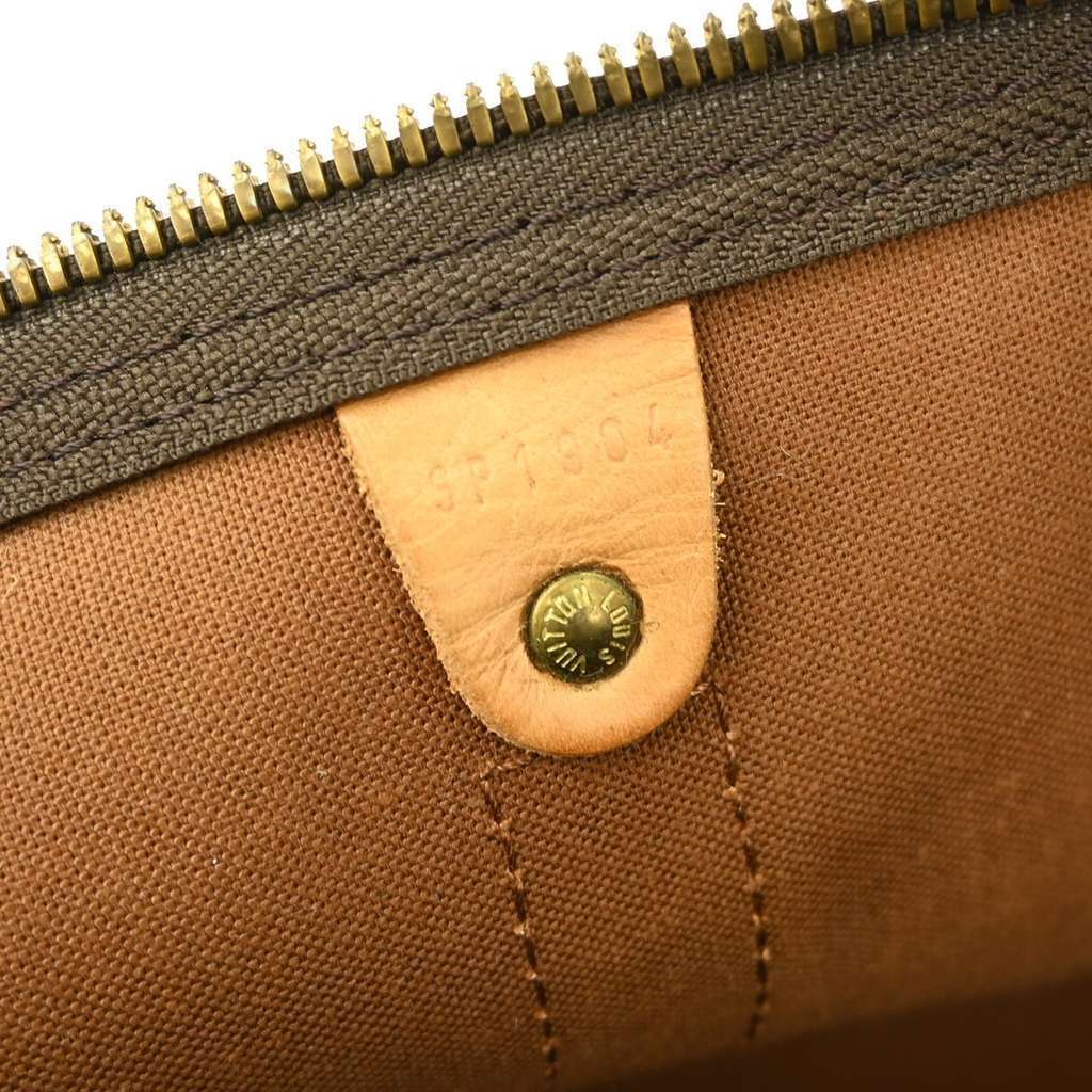 Louis Vuitton Keepall Bag Brown Canvas Good condition - Box View