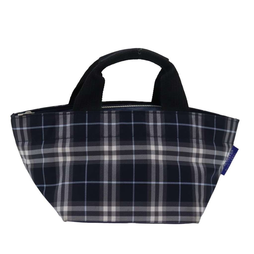 Burberry Nova Check Tote Navy Good condition - Back View