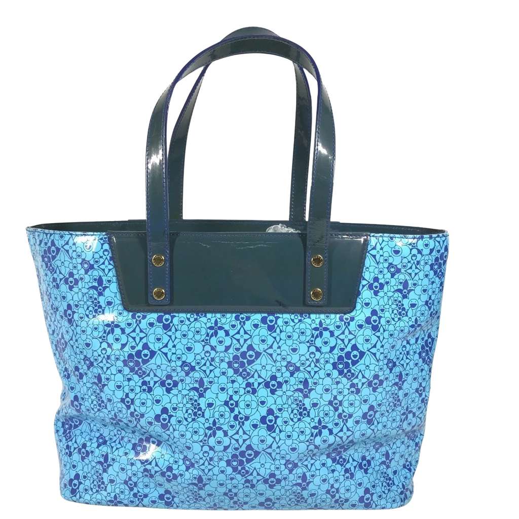 Louis Vuitton Blossom Tote Blue Good condition - Back View