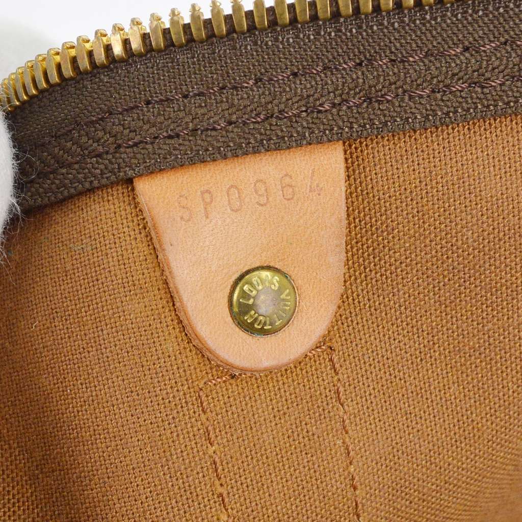 Louis Vuitton Keepall Bag Brown Canvas Good condition - Box View