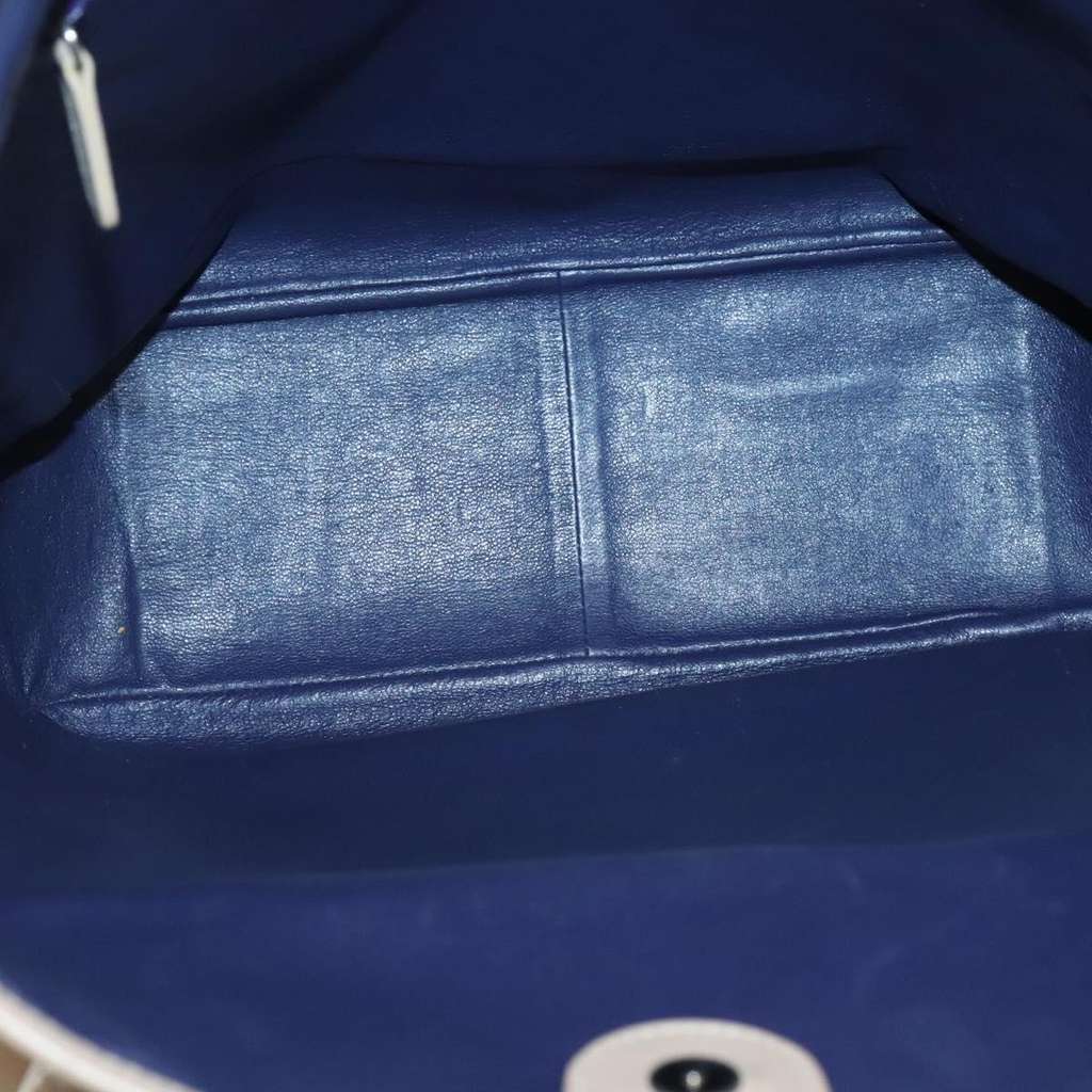 Bvlgari Tote bag Beige Leather Good condition - Box View